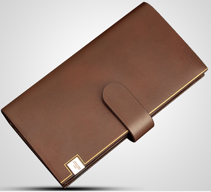 Vanlord men's card bag genuine long leather wallet large credit card bag multifunctional Wallet