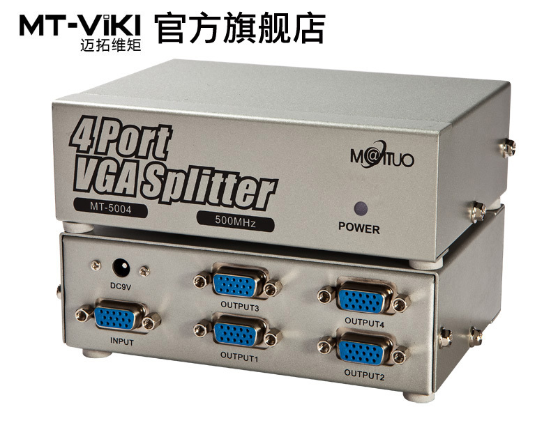 Mt-viki MT-5004 4 () VGA  VGA  1-in-4-out 500  15HDF 60  2048 * 1536  