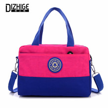 Large Capacity Women Messenger Bags Casual Waterproof Nylon Bag Famous Brand Handbags High Quality Patchwork Shoulder Bags 2016