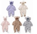Winter newborn Baby clothes soft Fleece baby boys romper rabbit Girl Romper Infant baby Meninas Bear