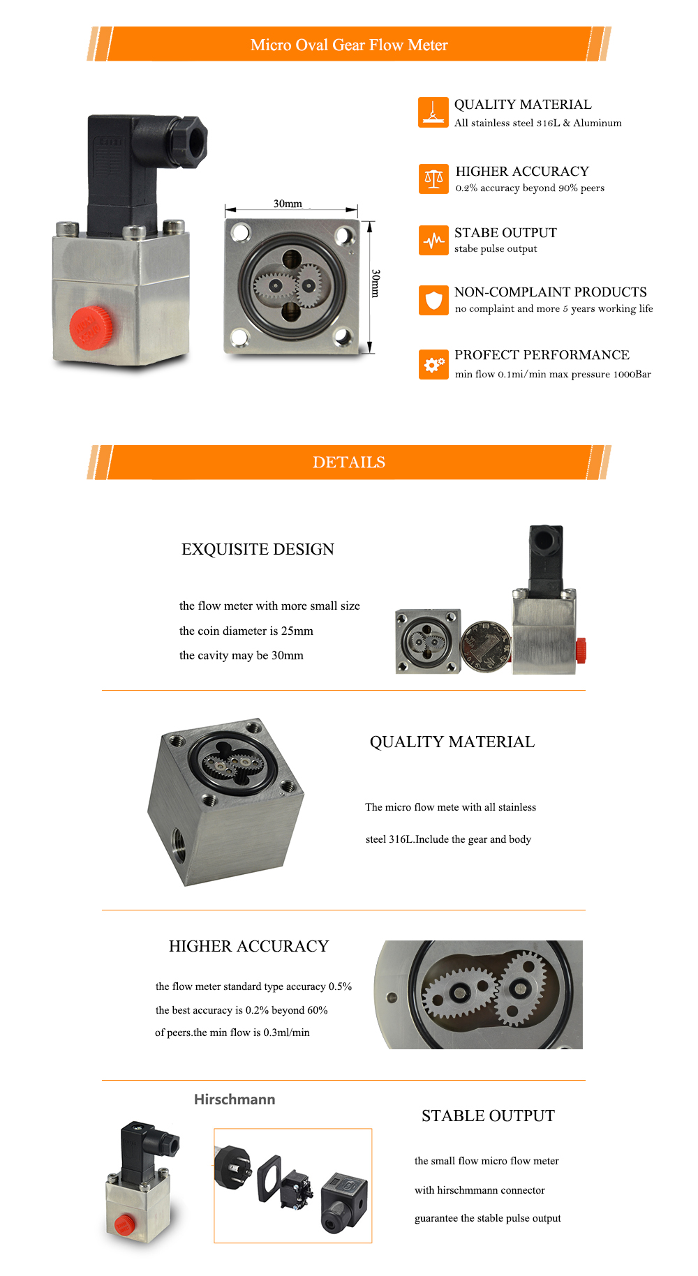 micro flow meter 7