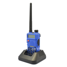 BAOFENG UV 5R Blue Colour two way radio walkie talkie VHF UHF Dual Band Radio portable