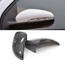 Black color full replacement carbon fiber rear view mirror cover for 2010-2012 VW Golf Mk6/ Golf6 GTI