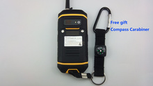 Unlocked X6 sunlight LCD GSM Senior old man IP67 Rugged Waterproof shockproof phone Walkie talkie cell
