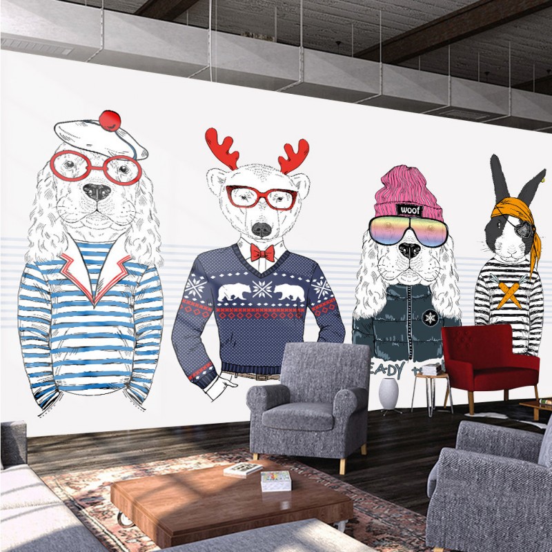 Online krijg goedkoop winter gratis behang aliexpress.com ... Woonkamer decoratie winter