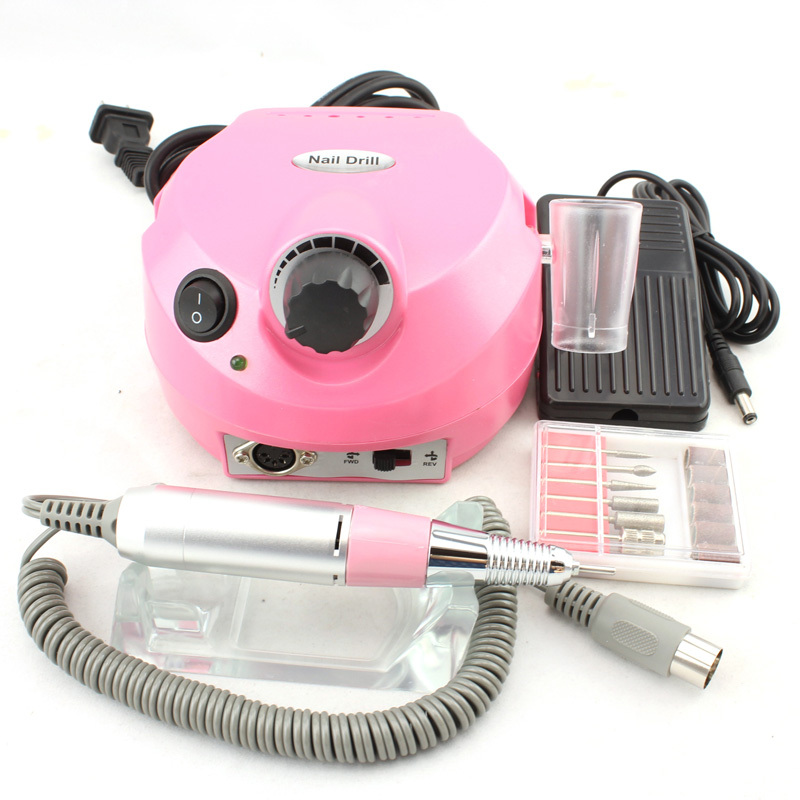 Фотография OPHIR Nail Tools Pro 30000RPM Electric Nail Drill Machine Manicure Drills Accessory Acrylic Nail Drill File Bits Pedicure Kit