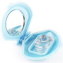 1Pcs Silicone Anti Snore Ceasing Stopper Anti Snoring Free Nose Clip Health Sleeping Aid Equipment