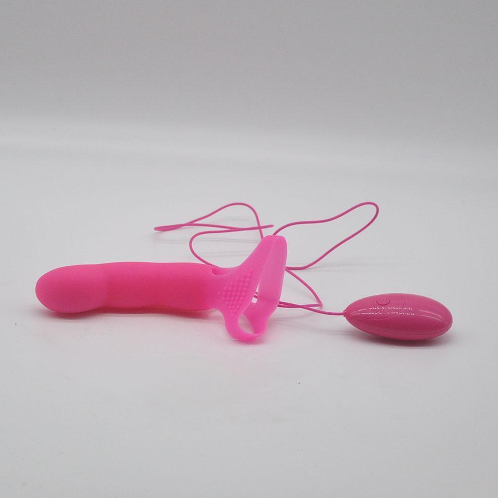 7 Speed Finger Strap On Sleeve Vibrator G Spot Clito