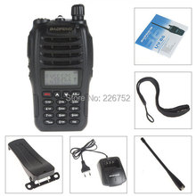 1pcs Free Shipping Baofeng BF-UVB6 Mini Handheld Pocket Interphone Transceiver FM Radio Walkie Talkie 400-480MHz 5W 99CH  Black