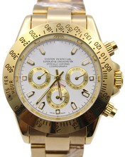 Top Luxury Brand Men s Automatic Watches Mechanical Self Wind FULL GOLD DIAMONDS BRACELET DAYTONA WATCH