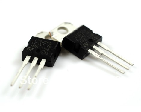 Купить Триод 7805 образца до 220 to220 транзистор l7805cv l7805 l7805c ...