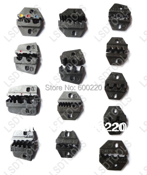Replaceable Crimping Die Sets for DN, HS, L series tool combination set