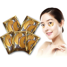 5pairs Gold Crystal collagen Eye Mask Anti-Aging  Eliminates Dark circles and Fine Lines Face Care Skin care M01264