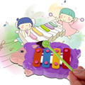 Just Beat It 4 note Resonator Bells Animal Design for Kids Educational Toy Music Toy Instrument