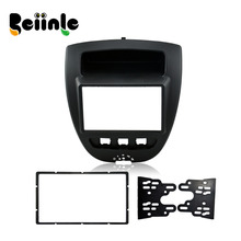 2 Din DVD GPS Frame Kit Refitting Frame for Peugeot 107 / Citron C1 / Toyota AYGO