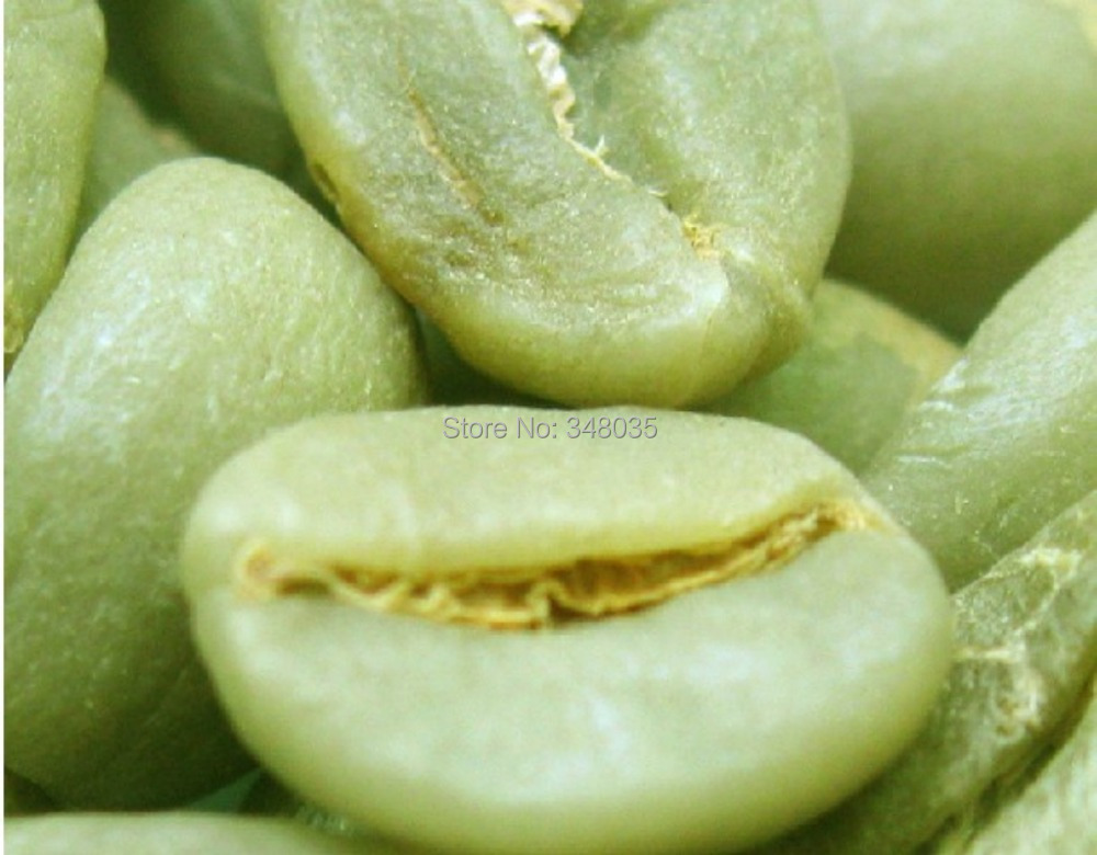  500g raw Green Coffee Beans onsale Green Slimming drinking for weight loss very good to