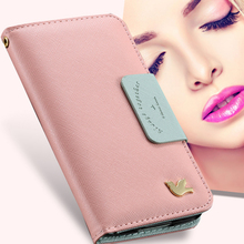 2016 Retro Bird Leather Flip Case For Samsung Galaxy S5 SV i9600 Wallet Stand Card Holder