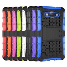 For Samsung Galaxy A5 Case Hybrid TPU PC Hard Shockproof 2 In 1 With Stand Function