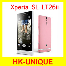 Original Sony Xperia SL LT26ii Unlocked SIM Free Mobile Phone 12MP Android 4.0 Smartphone free shipping
