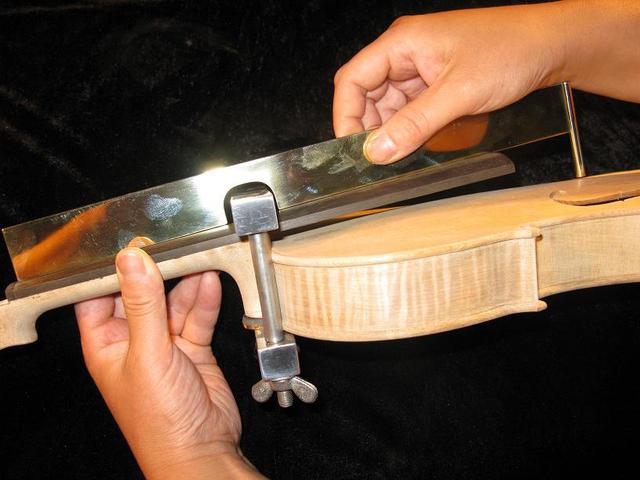 High Quality Violin 4 4 Making Tool Violin Neck Installing Clamp Fingerboard Measure Tool Violin