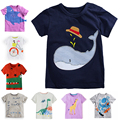 2016 Newest Item European 9 Style Baby Boys Girls T Shirt Summer Cute Cartoon T Shirt