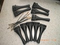 22 PCs Aluminum Alloy Tail piece 3 4 with 22 PCs Aluminum Nylon tail guts