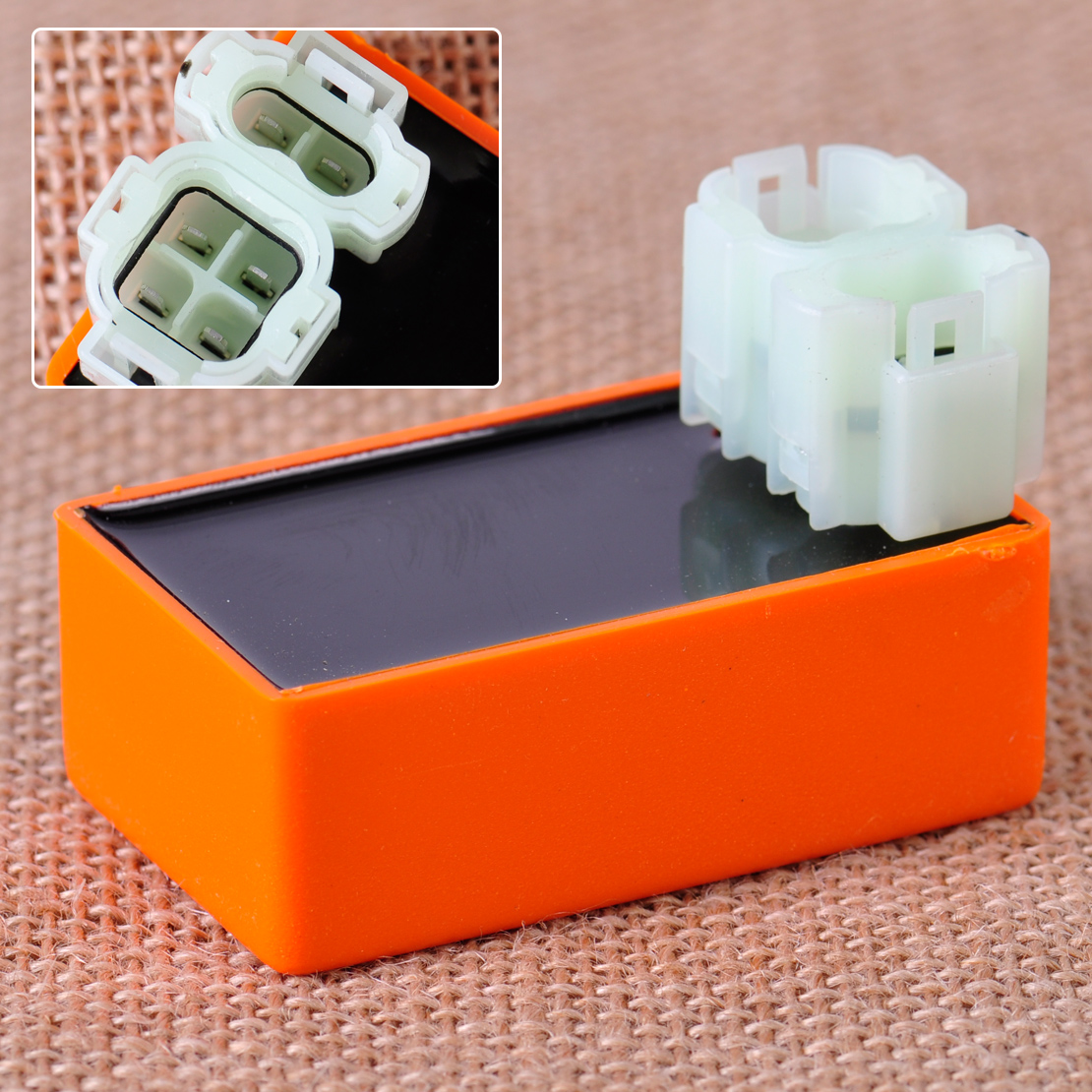 6 Pin Racing AC CDI Box Fit for font b GY6 b font 50cc 70cc 90cc
