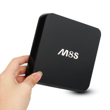 M8S WiFi TV Set Top Box XBMC 1080P Bluetooth 4.0 Quad Core A7 Rockchip 2G/16G Android 4.4 TV Box Arabic IPTV Game video