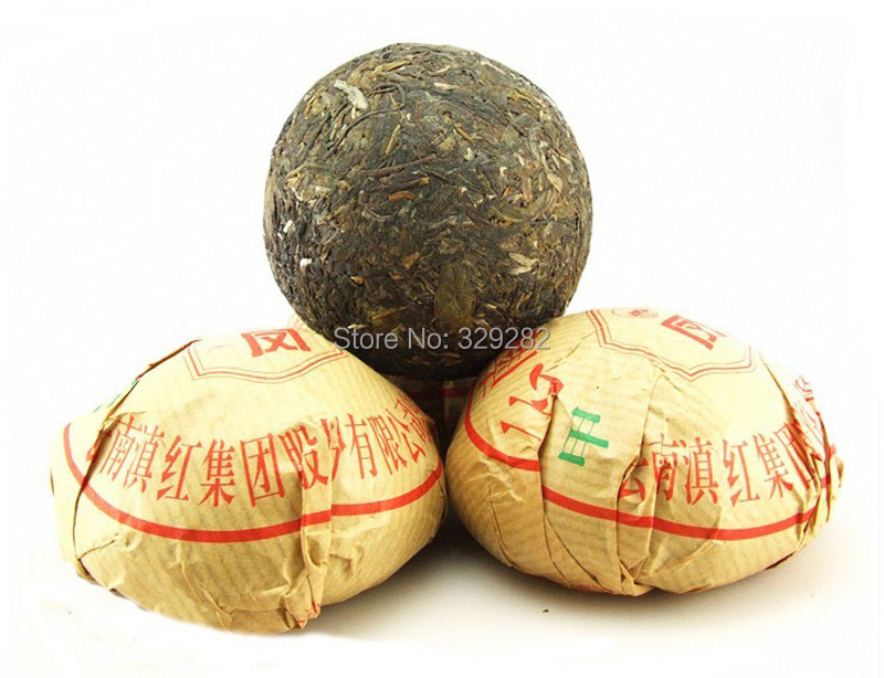 High quality raw puer tea cake Buy 5 get 6 old tea tree materials puerh tea