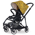 2017 Fashion Light Baby Stroller High Landscape Aluminum Alloy Folding Stroller Shockproof Lying Baby stroller 3