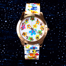 2015 regalo de los niños digitales niñas reloj lindo de la historieta relojes cuarzo Relogio Feminino alta calidad del envío