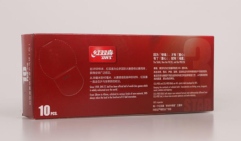 Description Picture 4 of item20Balls Newest DHS 3-Star Dingning D40+ Table Tennis Balls New Material Plastic Poly Ping Pong Balls