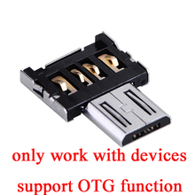 OTG Adapter For usb flash drives Pen Drive Mobile Phone Adapters Turn Android phone Tablet Connections