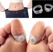 2015 Garcinia Cambogia magnetic slimming foot toe ring lose weight slimming diet products Health Care Beauty