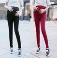 100 Cotton Pregnant Pants 2016 New Spring Autumn Adjustable Waist Plus Size Korean Women Pregnant Clothes