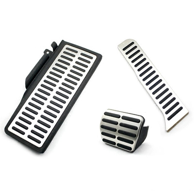Stainless Car Accelerator Gas Brake pedal Clutch Pedal Rest pedal AT/MT For SEAT LEON 2012 CUPRA FR FR+