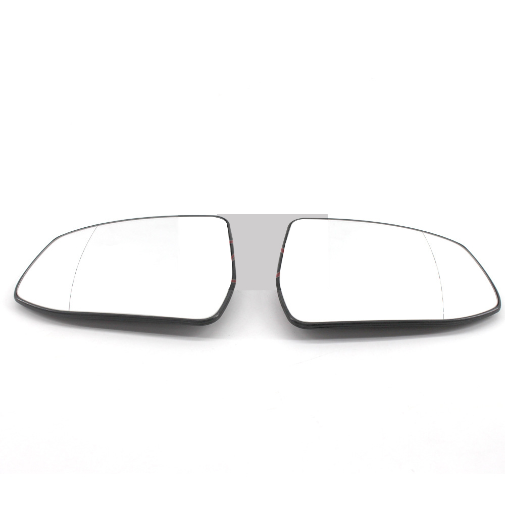 2X Door Side View Mirror Cover Caps For 2011-2017 Ford Fiesta Sedan Hatchback