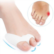 Hot Toe Seperating Gel Pedicure Shield Toe Separators Stretchers Bunion Protector Straightener Corrector Foot Care Hallux