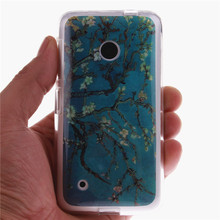 Luxury Cute Owl Cartoon Painted Cell Phone Case Cover For Nokia Lumia 530 Dual Sim Case