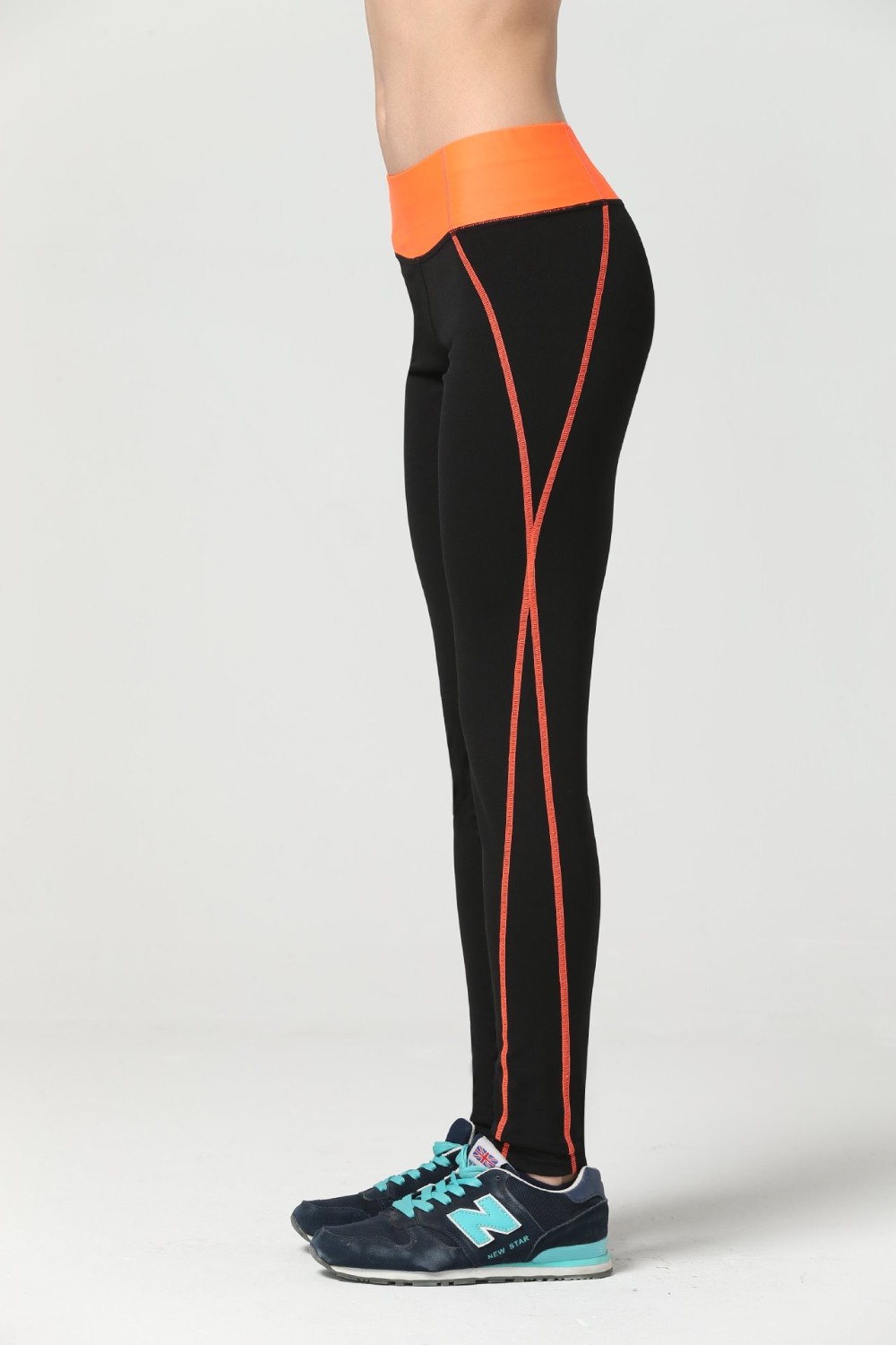 Women Yoga Sports Pants Elastic Force Exercise Tights Female Sports Elastic Fitness Running Trousers Slim Leggings (27)