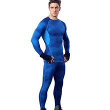 New Men’s Compression Top Long Sleeve Slim Fit T-shirt Breathable Quick Dry Men Sport Tee Corset Men Bodysuit Weight Loss Shirt