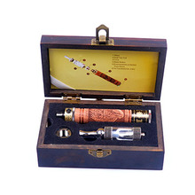 New X Fire 2 E fire E cigarette Kit Wood Tube E cig Electronic Cigarette Kits