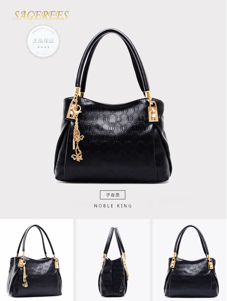 2015 Fashion Brand 3 Sets Bags High-grade Pu Leather Handbag Women