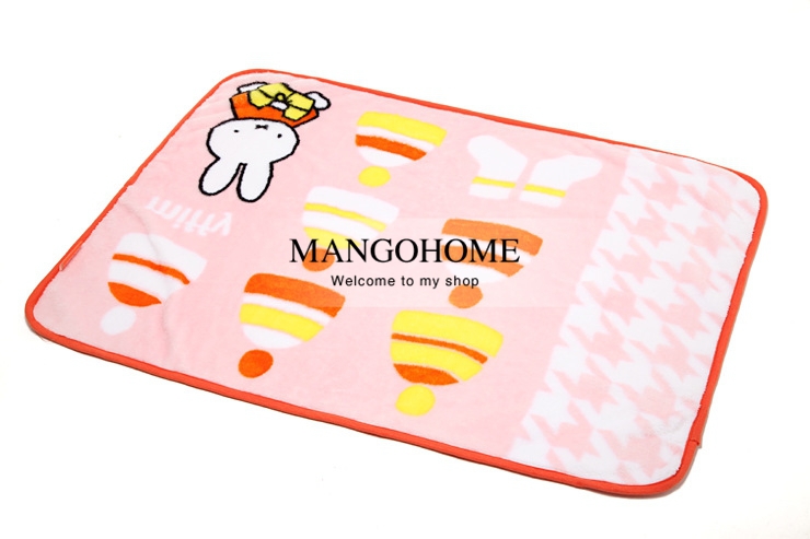 super- soft -skin-friendly- flannel- double-sided- pink Miffy- baby- blanket- air- conditioning- blanket-22.jpg