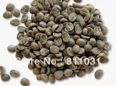 Hot selling 1000g 2 lb Green coffee beans China YUN NAN small coffee beans Free shipping