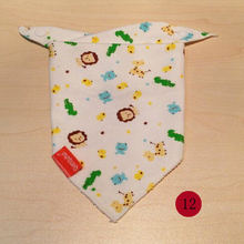 2015 New Baby Cotton Bib Infant Saliva Towels Baby Accessories Bibs Newborn Wear Cartoon Head Scarf