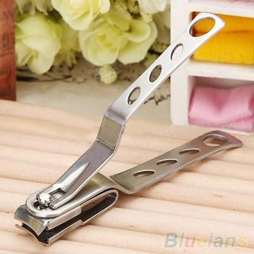 Stainless Steel Trimmer Manicure Nail Art Toe Care Cuticle Clipper Cutter Tool 1QB9
