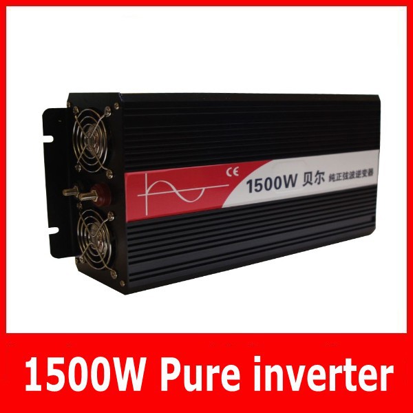 DC12V 1500W Off-Grid Pure Sine Wave Power Inverter, AC100V/220V/115V/120V, AC200V/220V/230V/240V 1500w inversor painel solar