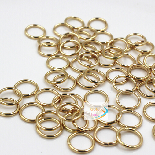 Wholeslae1000 pcs 0.7*5mm Bronze/sliver/gold Open Jump Rings & Split Rings Jewelry Finding Fit Earring/Necklace/Bracelet Making