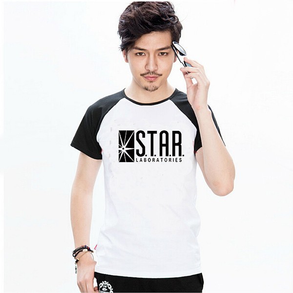 600PX Raglan Short Sleeve T-shirt Star lab 5